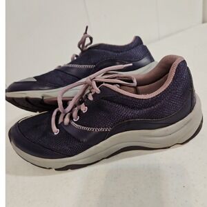 Vionic Kona Walking Shoes Womens 7 Purple Athletic Walking Sneakers EUC (S-215